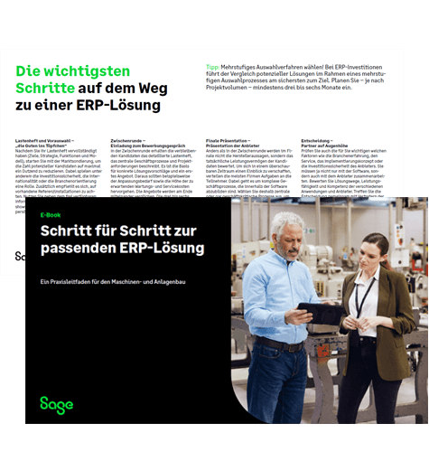 ERP-Auswahl für den Maschinen- und Anlagenbau