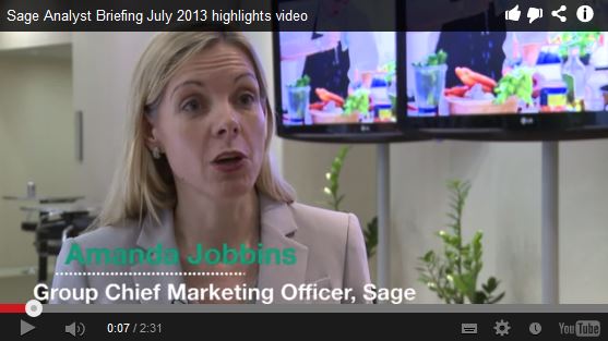 Auf den Sage Analyst Days 2013 stellte Sage Software seine Strategie vor.