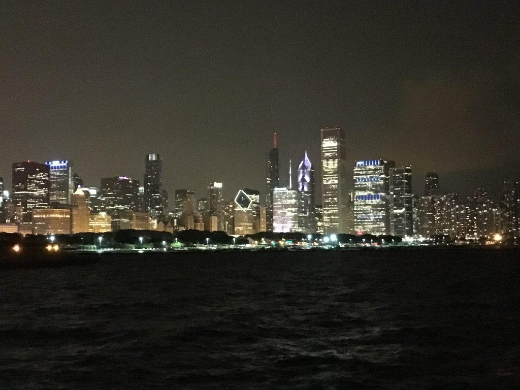 Chicago Skyline by night