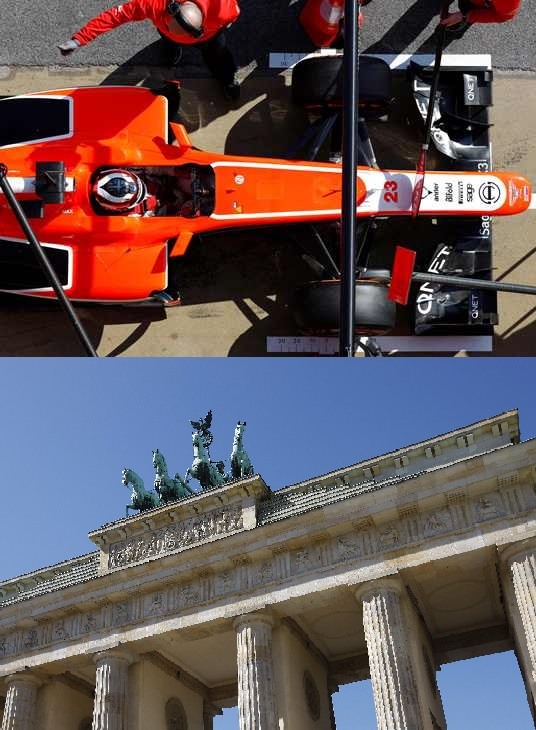 Formel 1 trifft auf Hauptstadt hieß es im April auf der Sage ERP X3 Global Convention. Quellen: Sage/Pixelio.de/GG-Berlin