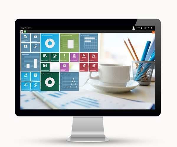 Sage Office Online setzt auf eine moderne Bedienoberfläche. 