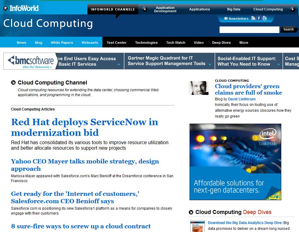 Screenshot Cloud Computing USA Linthicum