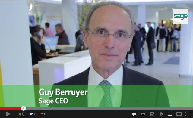 So hat Guy Berruyer die Sage ERP X3 Global Convention erlebt. Quelle: Youtube
