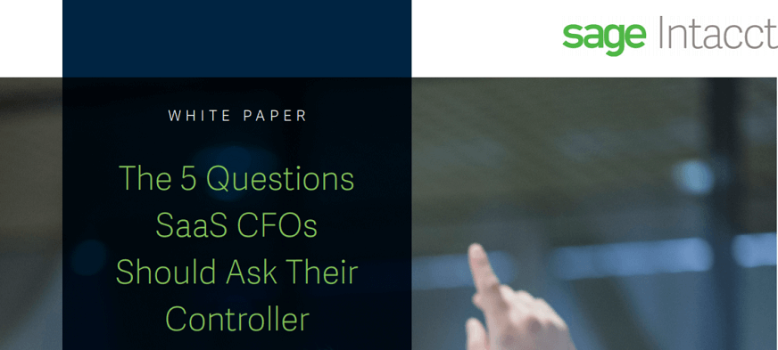 5 Questions SaaS CFOs Should Ask their Controller