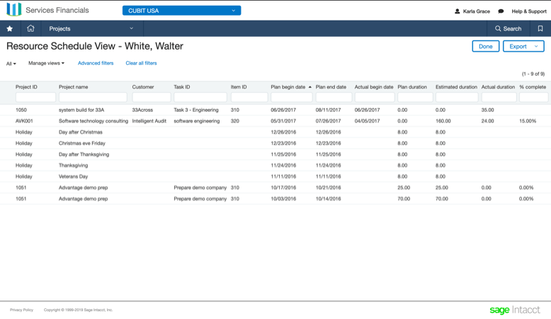 costing & billing - product 3