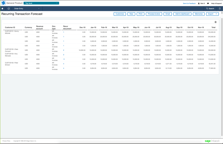 Automate product screen