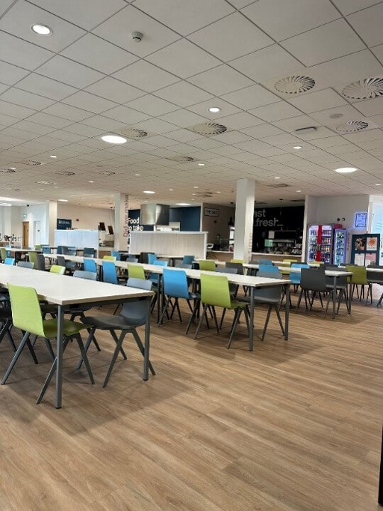  Newcastle office dining area