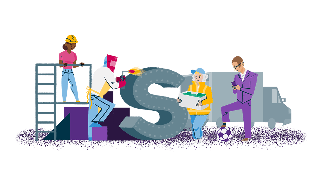 Meet customers graphic