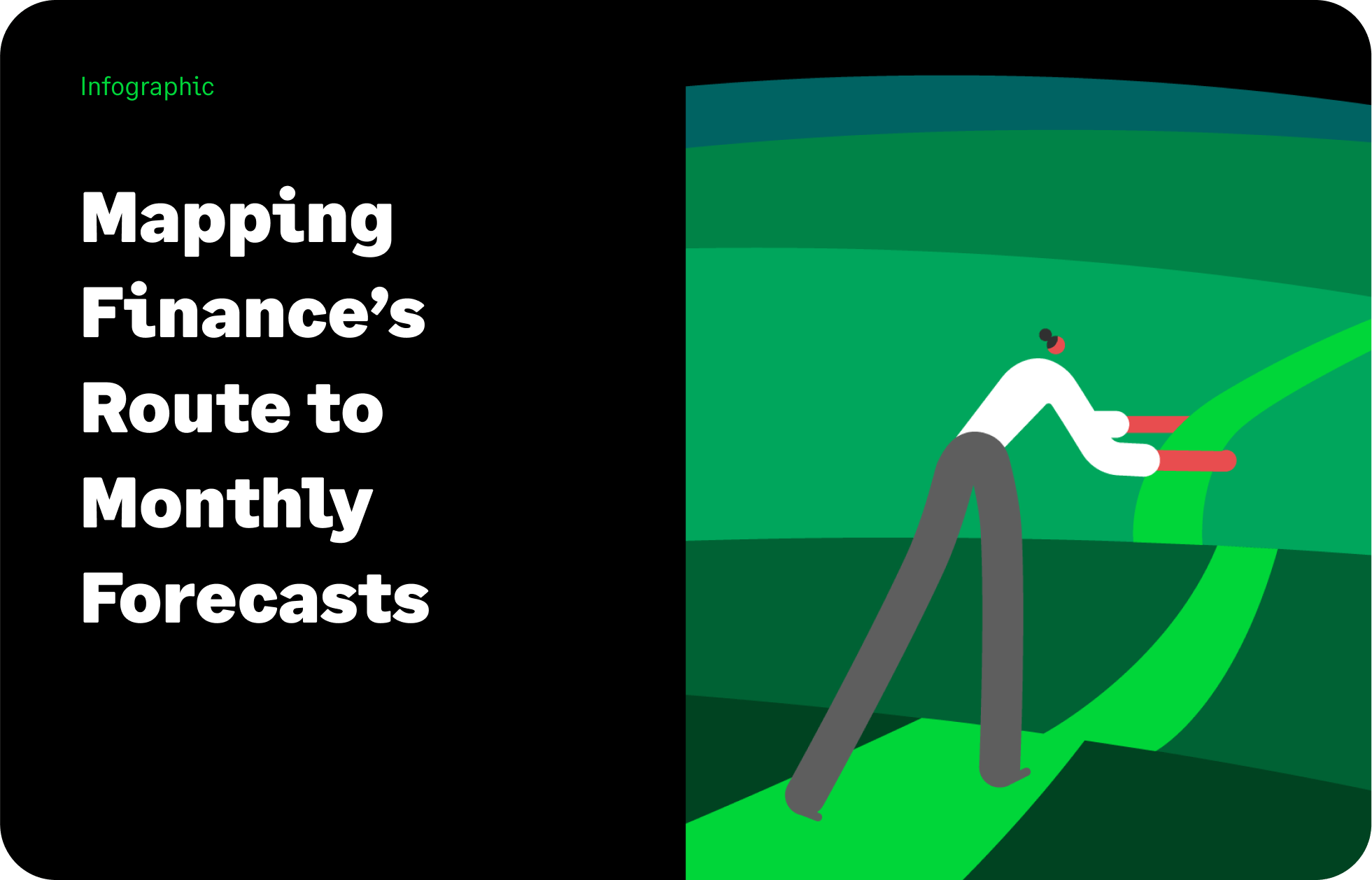 Route Forecasting Infographic: Mapping Finance’s Route to Monthly Forecasts | Sage UK