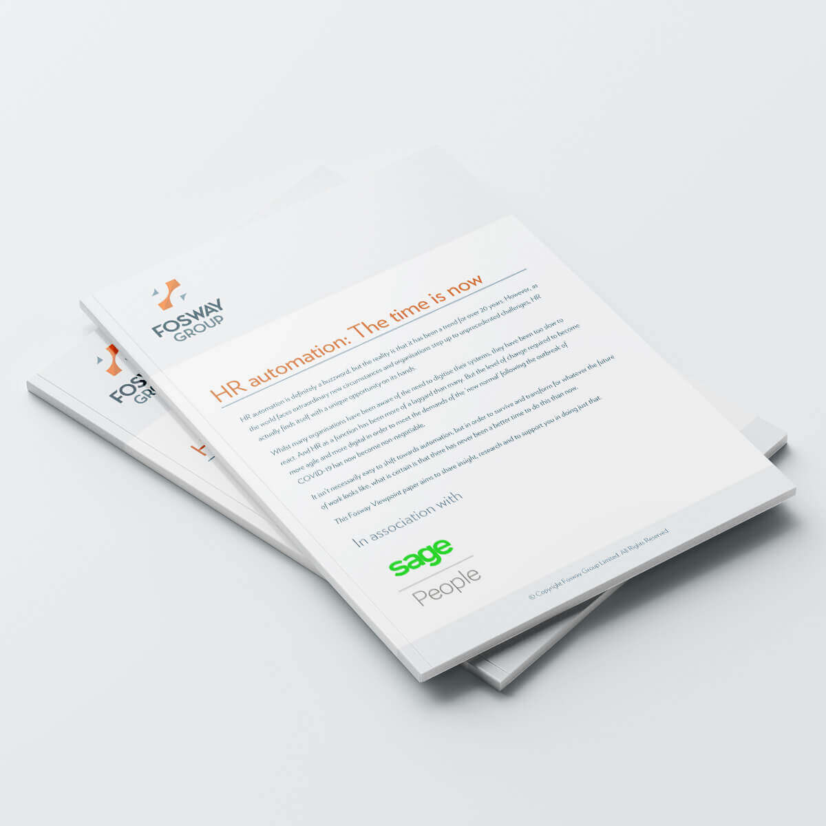 Cover of the research report HR automation: The time is now