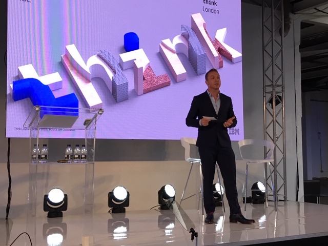 Sir Chris Hoy talking at the Think London event