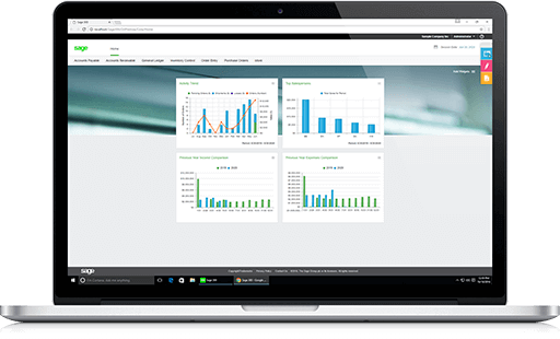 Sage 300 product screenshot