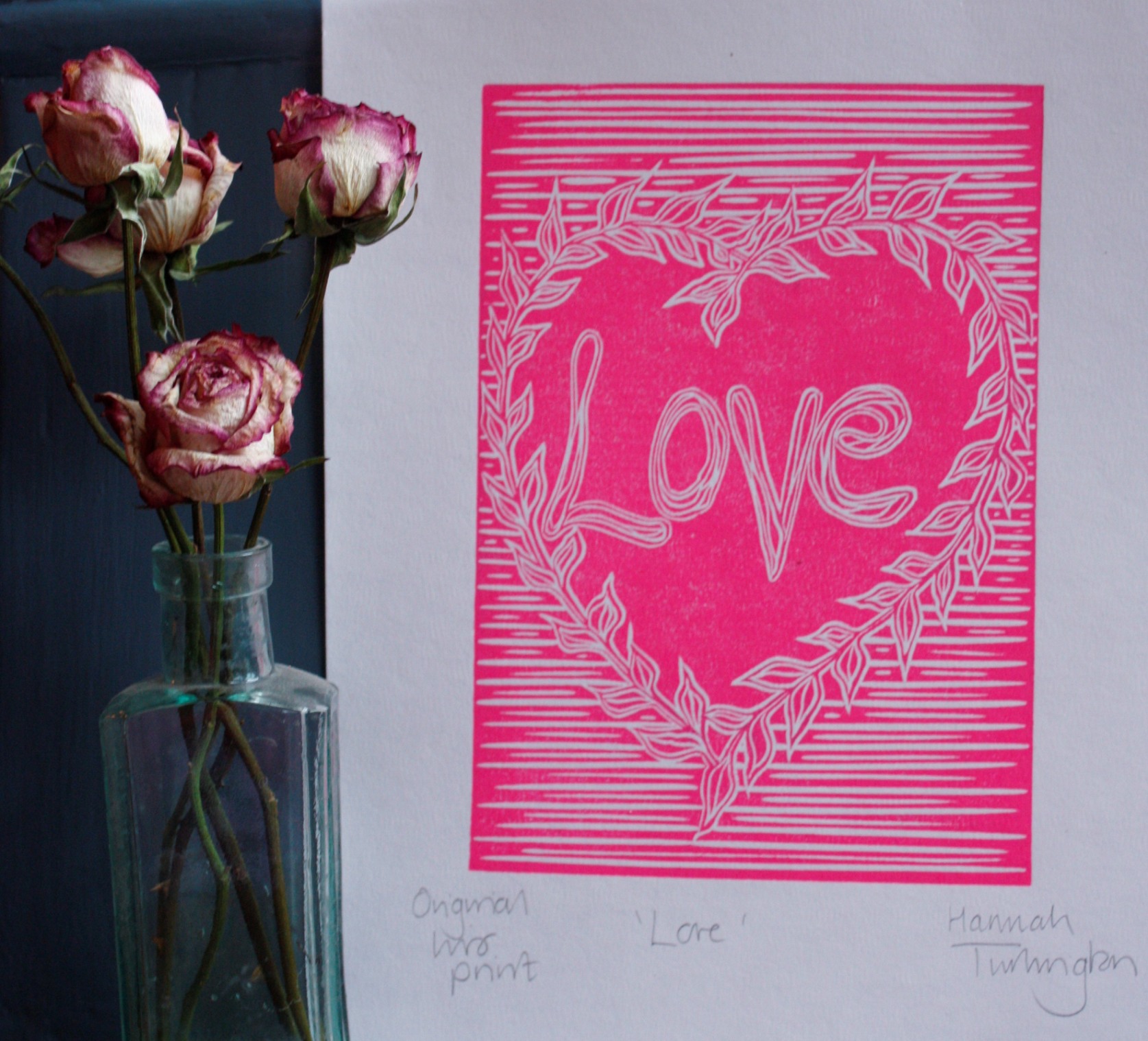 Hannah Turlington's Valentine's design