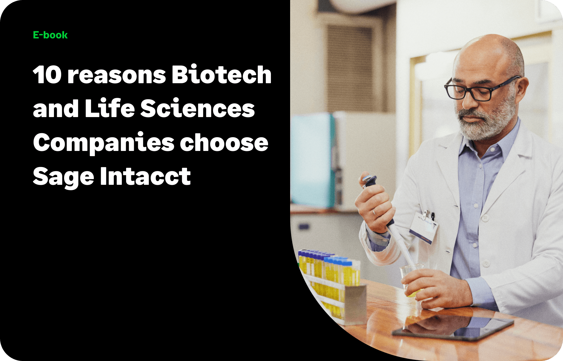 10 reasons why biotech life sciences companies choose Sage Intacct ebook