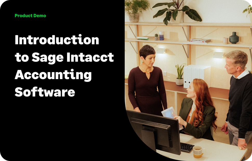 Introduction to Sage Intacct accounting software