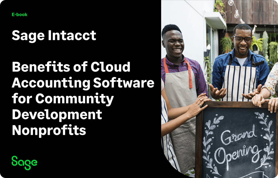 Benefits of cloud accounting software for community development nonprofits ebook Benefits of cloud accounting software for community development nonprofits ebook