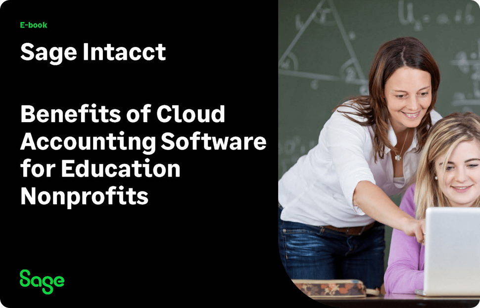 Benefits of cloud accounting software for education nonprofits ebook Benefits of cloud accounting software for education nonprofits ebook