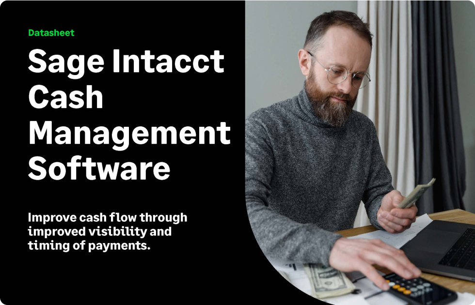 Sage Intacct Cash Management datasheet