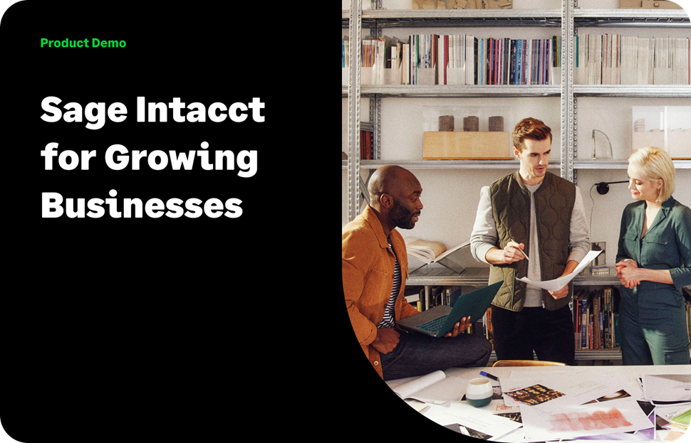 Sage Intacct for growing businesses demo