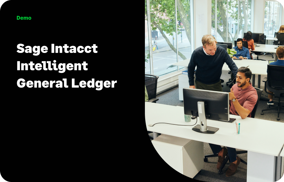 Sage Intacct Intelligent General Ledger demo