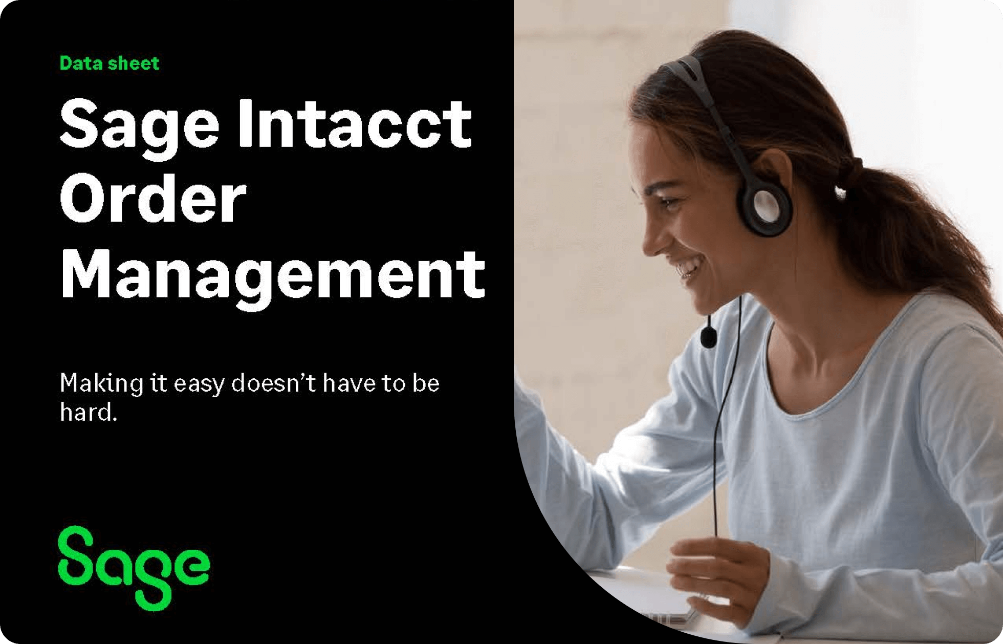 Sage Intacct Order Management datasheet