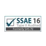  SSAE 16 Type 2 Audited, Formerly SAS 70
