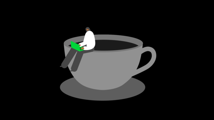 animated-person-sitting-on-giant-coffee-cup