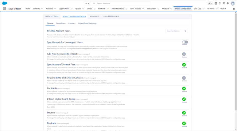 salesforce intg - product 2