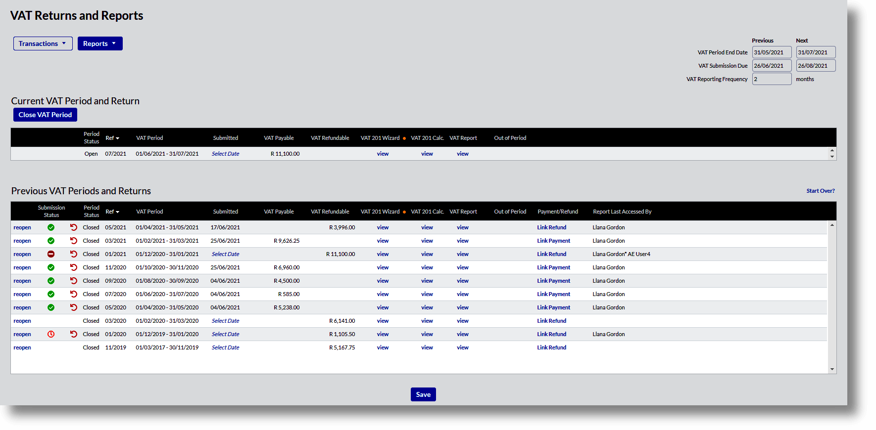 VAT Return Software | Automated VAT201 Submissions | Sage South Africa