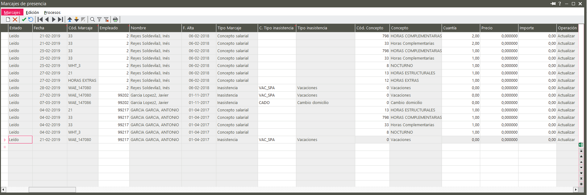 Sage Control Horario Sage 200cloud Laboral