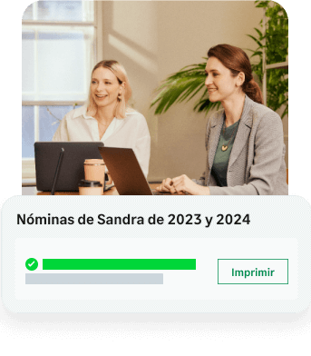 Pago y listado de la Nomina