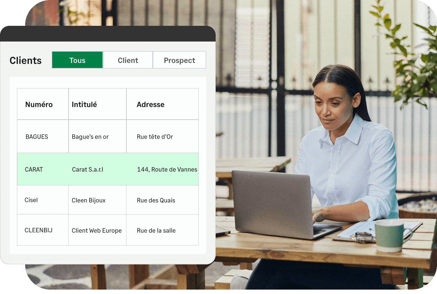  Capture d'écran - Accédez à l’ensemble de vos applications Sage 100 en ligne quand vous voulez, où que vous soyez.