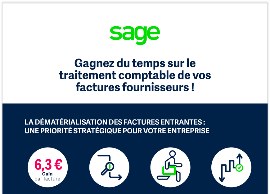 Infographie Sage Automatisation Comptable