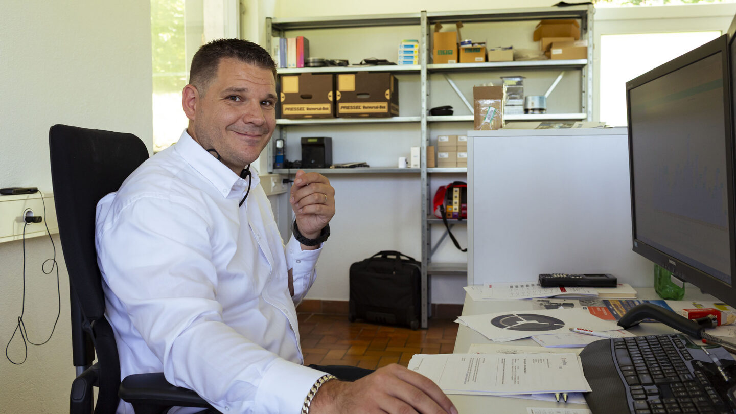 Sébastien DÜNNER, Directeur Administratif de l’entreprise