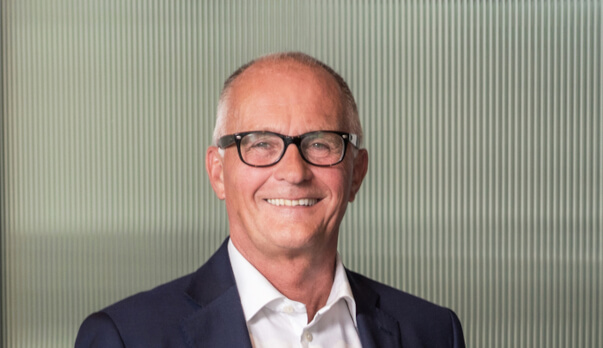 Photo of Steve Hare smiling, Chief executive officer